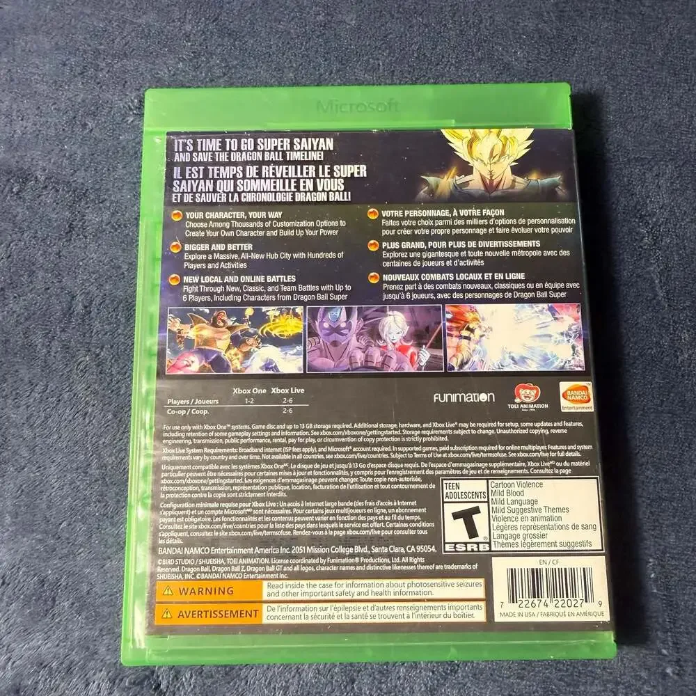 Bandai Namco dragon ball